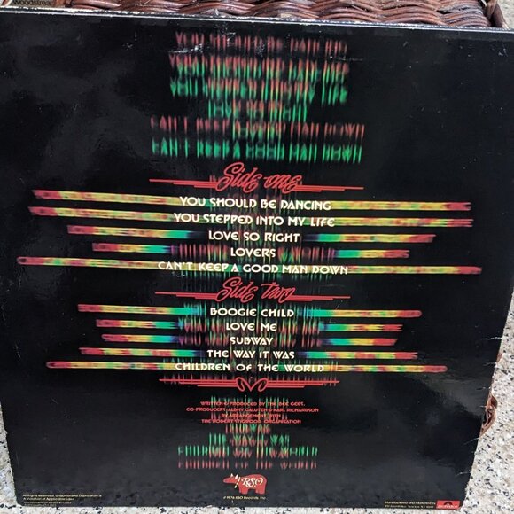 Bee Gees Children Of The World 1976 LP Album RSO Records RS 1-3003 Vinyl Record - Picture 2 of 2